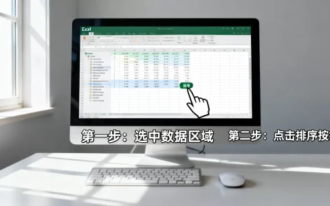 Excel表如何降序排列？excel表格数据怎么快速排序