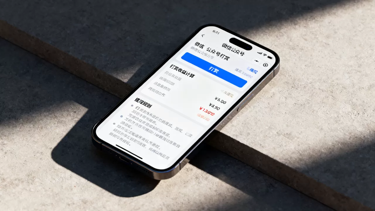 微信公众号打赏收益怎么算?微信打赏收益提现规则 微信公众号打赏收益怎么算?微信打赏收益提现规则