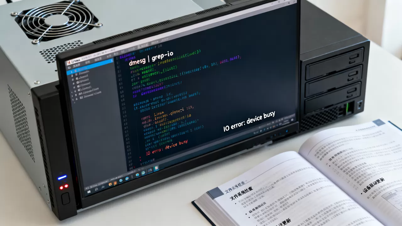 Linux IO错误怎么解决？Linux系统IO报错修复方法
