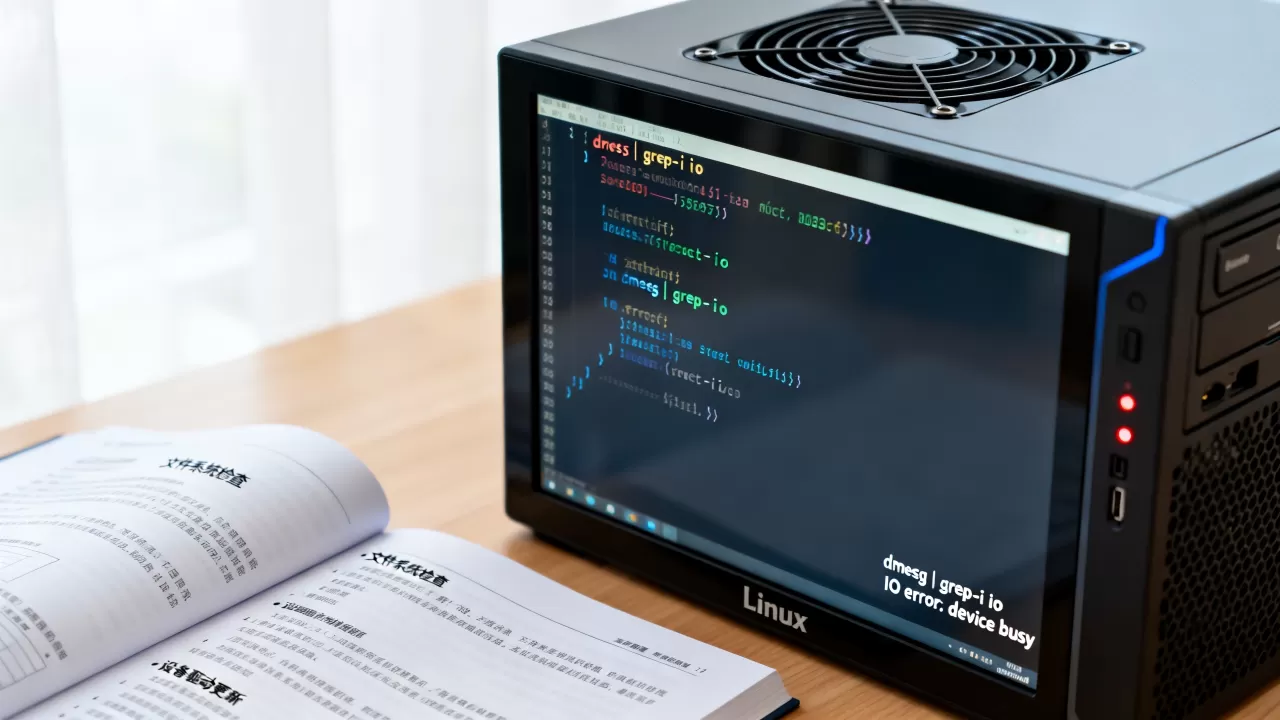 Linux IO错误怎么解决？Linux系统IO报错修复方法
