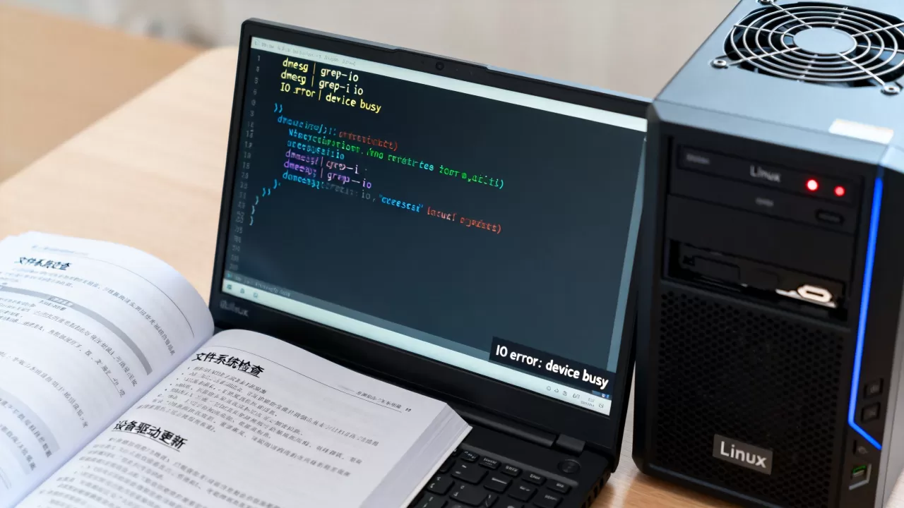 Linux IO错误怎么解决？Linux系统IO报错修复方法
