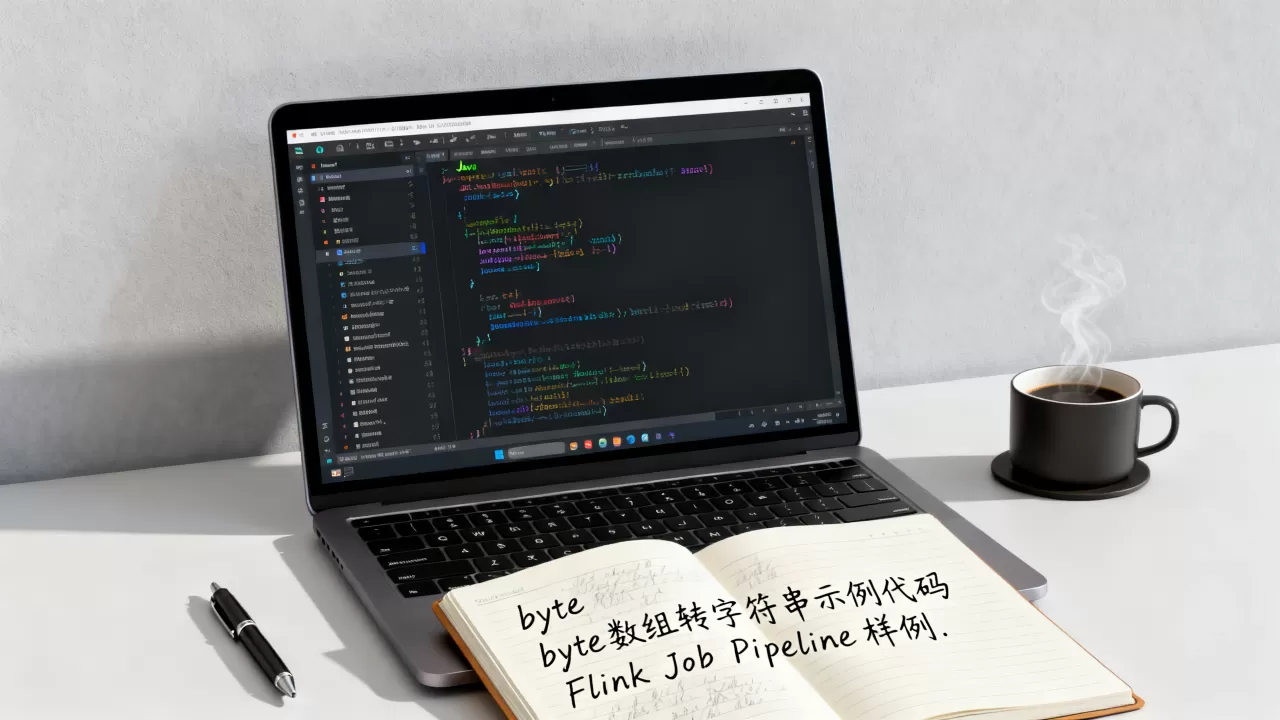 byte数组怎么转字符串?Flink Job Pipeline样例程序(Java) byte数组怎么转字符串?Flink Job Pipeline样例程序(Java)