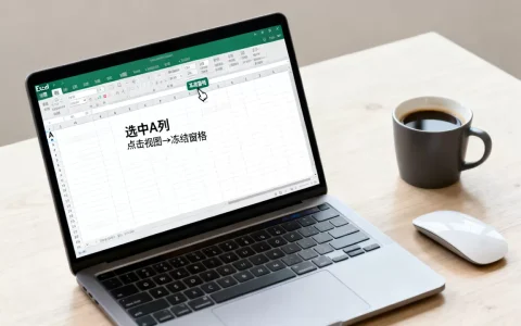 Excel怎样固定列？如何冻结窗格