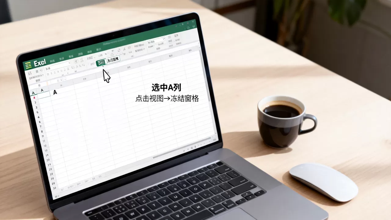 Excel怎样固定列?如何冻结窗格 Excel怎样固定列?如何冻结窗格
