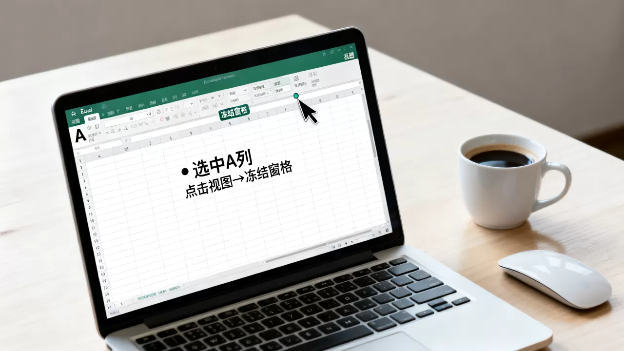 Excel怎样固定列?如何冻结窗格 Excel怎样固定列?如何冻结窗格
