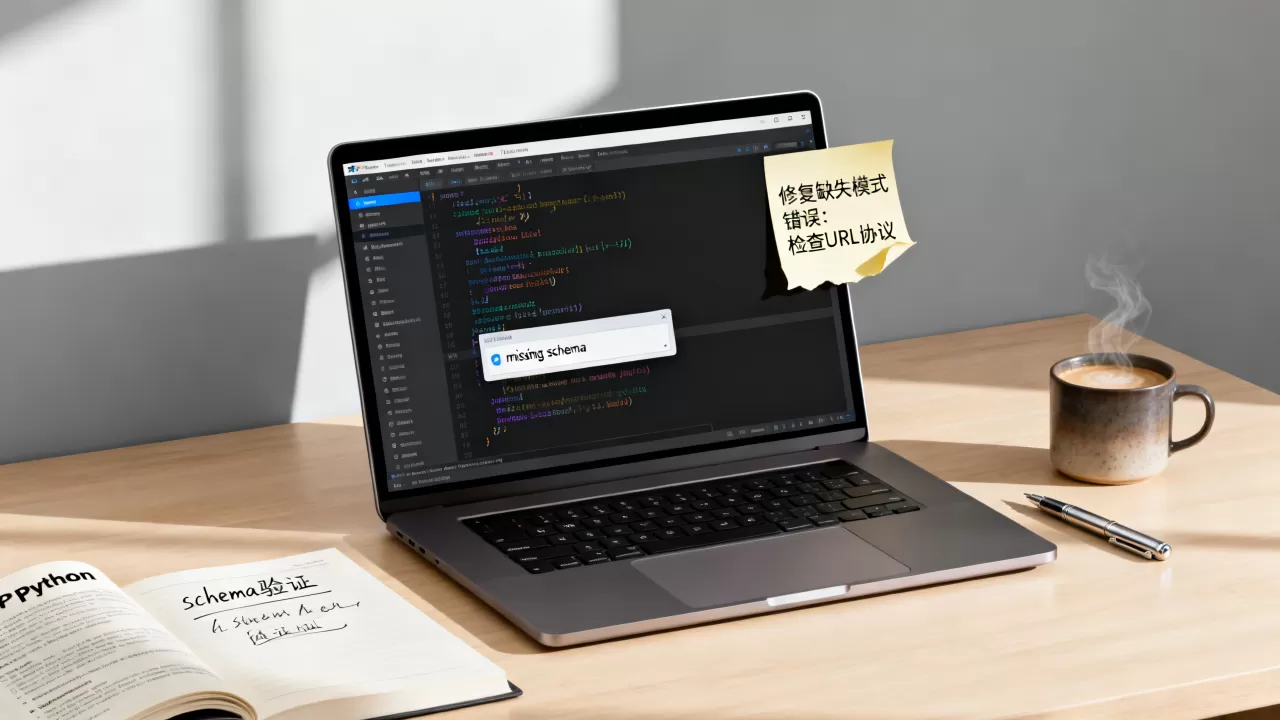python中missing schema是什么?如何修复缺失模式错误 python中missing schema是什么?如何修复缺失模式错误
