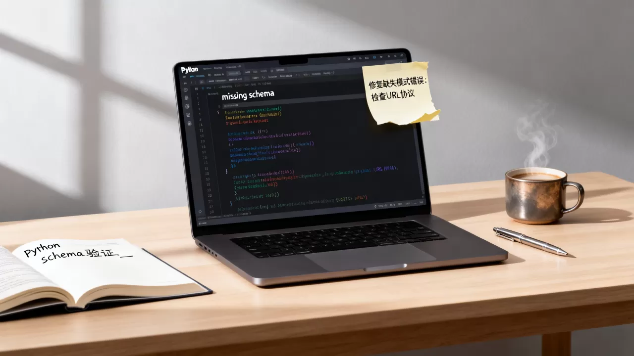 python中missing schema是什么?如何修复缺失模式错误 python中missing schema是什么?如何修复缺失模式错误