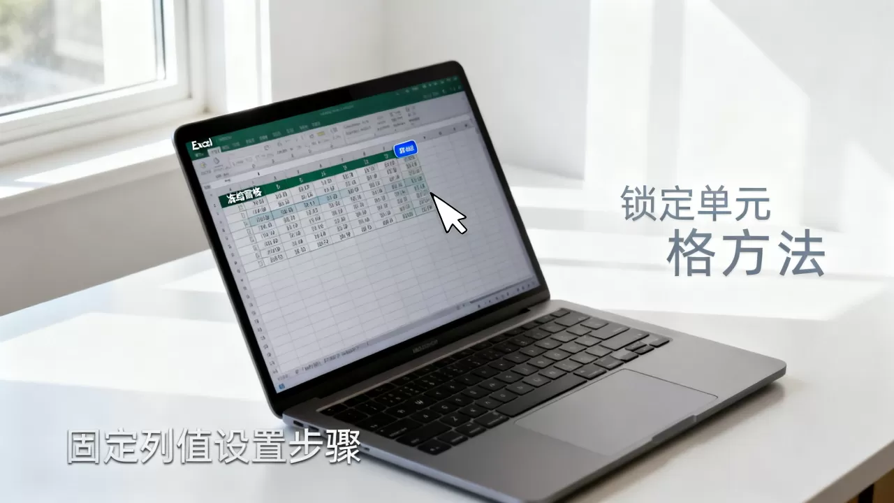 Excel固定列值怎么设置?如何锁定单元格不让拖动 Excel固定列值怎么设置?如何锁定单元格不让拖动