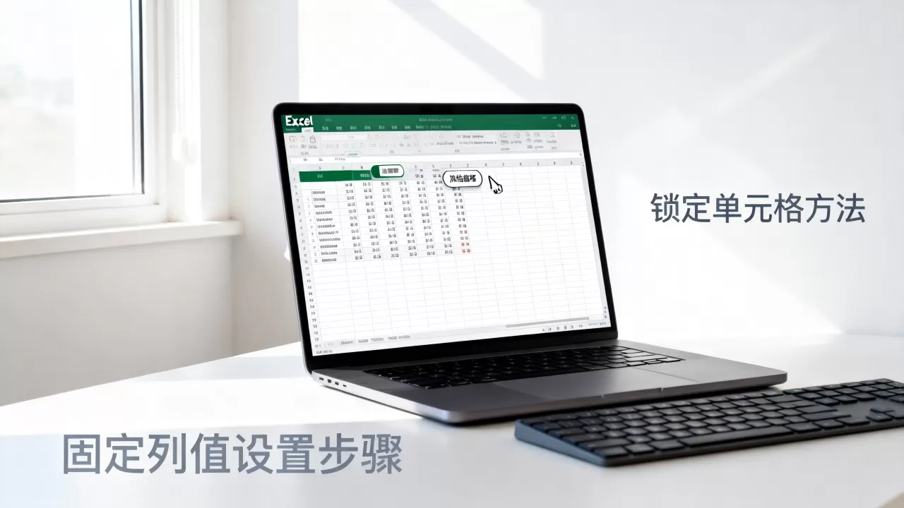 Excel固定列值怎么设置?如何锁定单元格不让拖动 Excel固定列值怎么设置?如何锁定单元格不让拖动