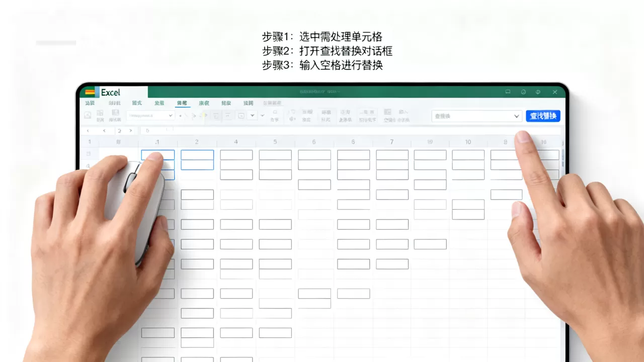 Excel中有空格怎么删除?如何批量去除单元格空格 Excel中有空格怎么删除?如何批量去除单元格空格