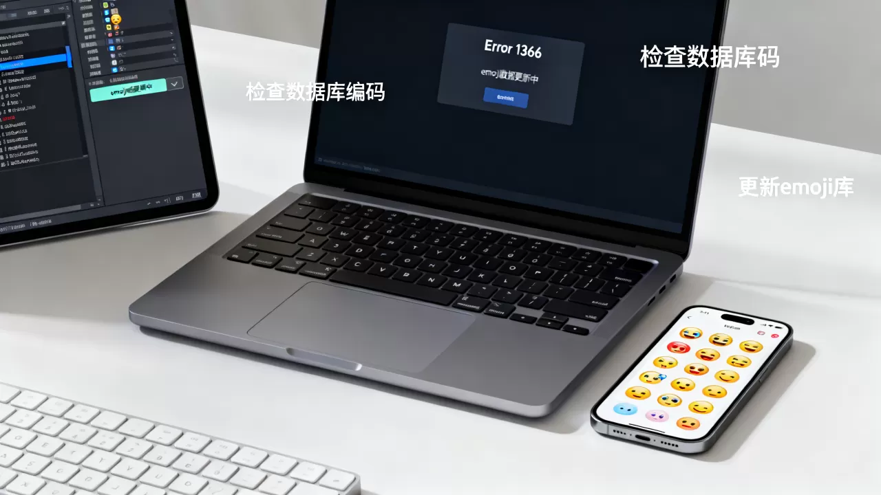 表情功能更新emoji报错Error 1366怎么办,如何解决emoji表情数据报错 表情功能更新emoji报错Error 1366怎么办,如何解决emoji表情数据报错