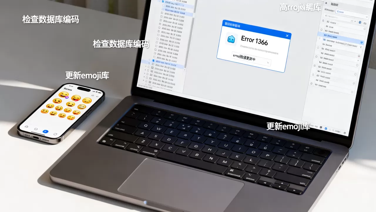 表情功能更新emoji报错Error 1366怎么办,如何解决emoji表情数据报错 表情功能更新emoji报错Error 1366怎么办,如何解决emoji表情数据报错