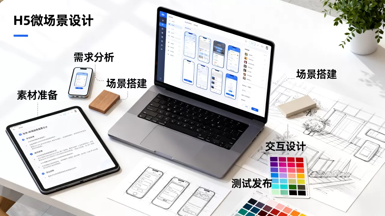 H5微场景网站怎么制作?制作H5微场景网站需要哪些步骤 H5微场景网站怎么制作?制作H5微场景网站需要哪些步骤