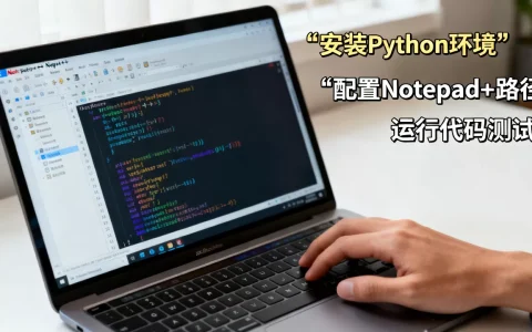 Notepad++如何运行Python代码？python环境配置教程