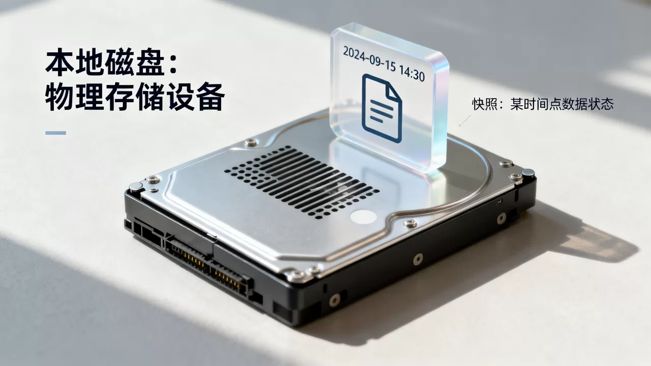 本地磁盘快照是什么?磁盘与快照区别详解 本地磁盘快照是什么?磁盘与快照区别详解