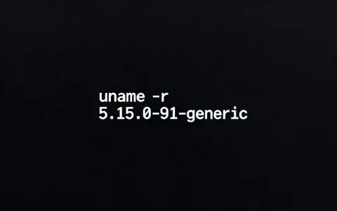 linux怎么查看核心版本？linux查看内核版本命令