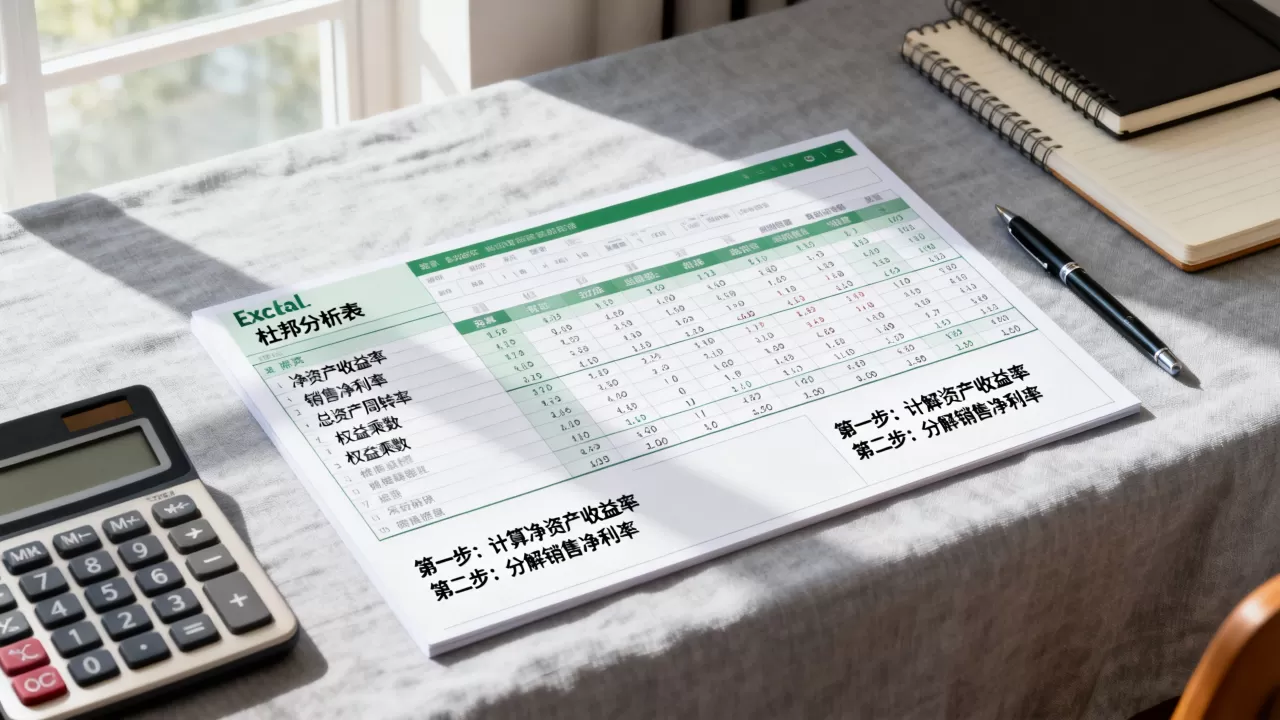 杜邦分析表excel怎么做?杜邦分析法详细步骤 杜邦分析表excel怎么做?杜邦分析法详细步骤