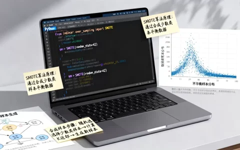 python svmsmote怎么用？smote算法原理及代码实现详解