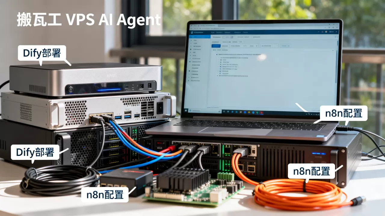 搬瓦工VPS如何搭建私有AI Agent系统?Dify n8n部署教程 搬瓦工VPS如何搭建私有AI Agent系统?Dify n8n部署教程