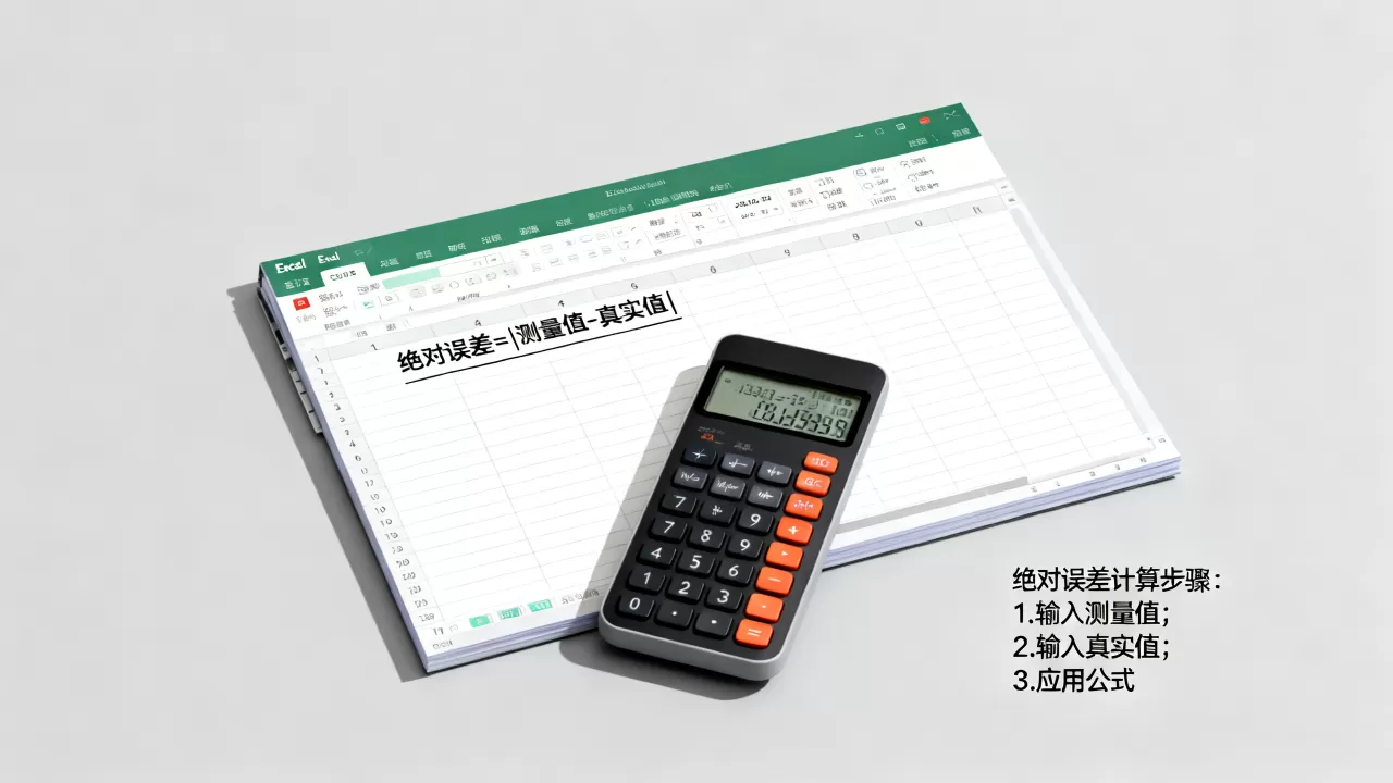 Excel绝对误差怎么算？Excel计算误差公式