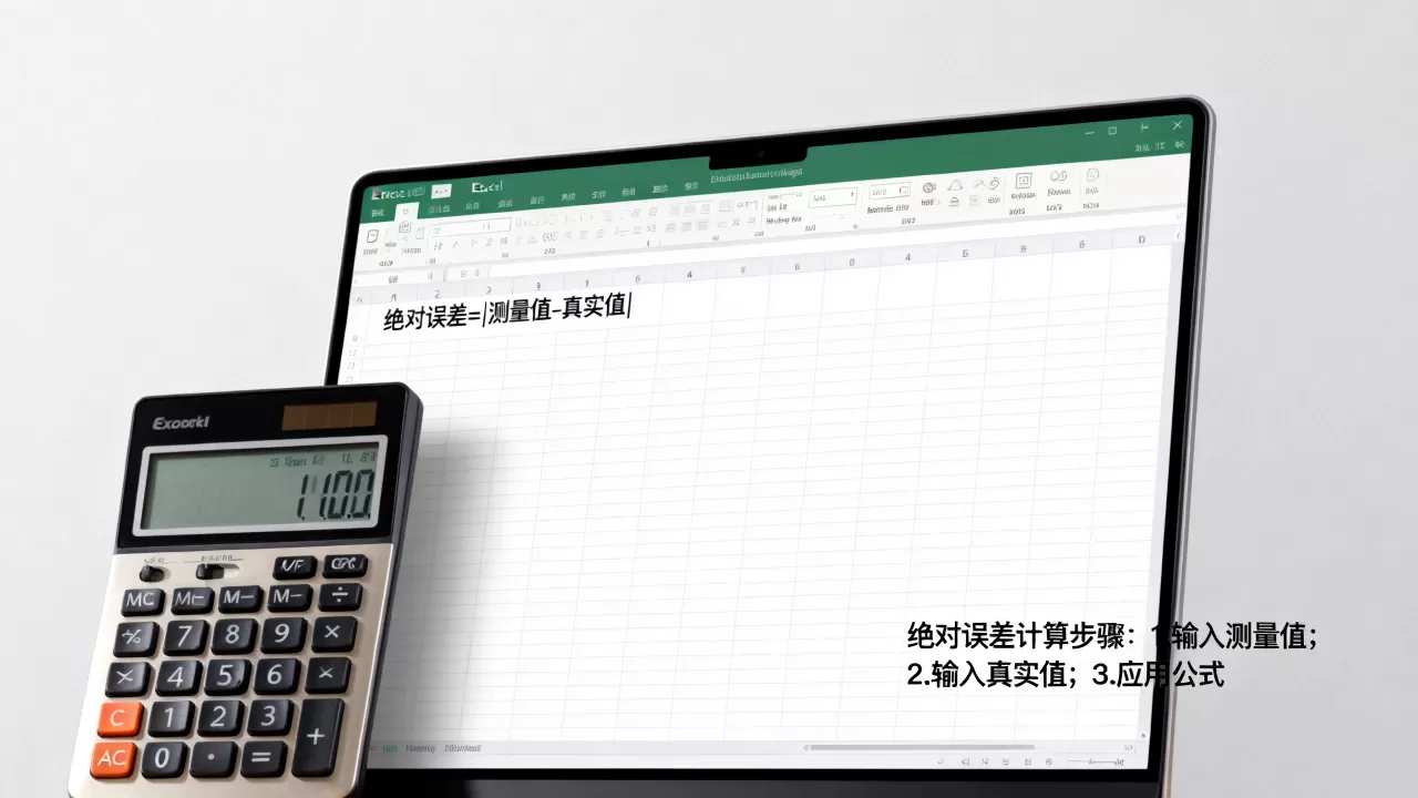 Excel绝对误差怎么算？Excel计算误差公式