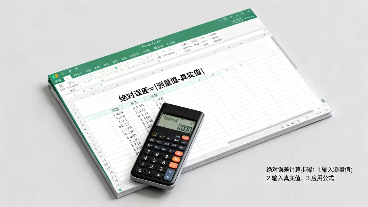 Excel绝对误差怎么算？Excel计算误差公式