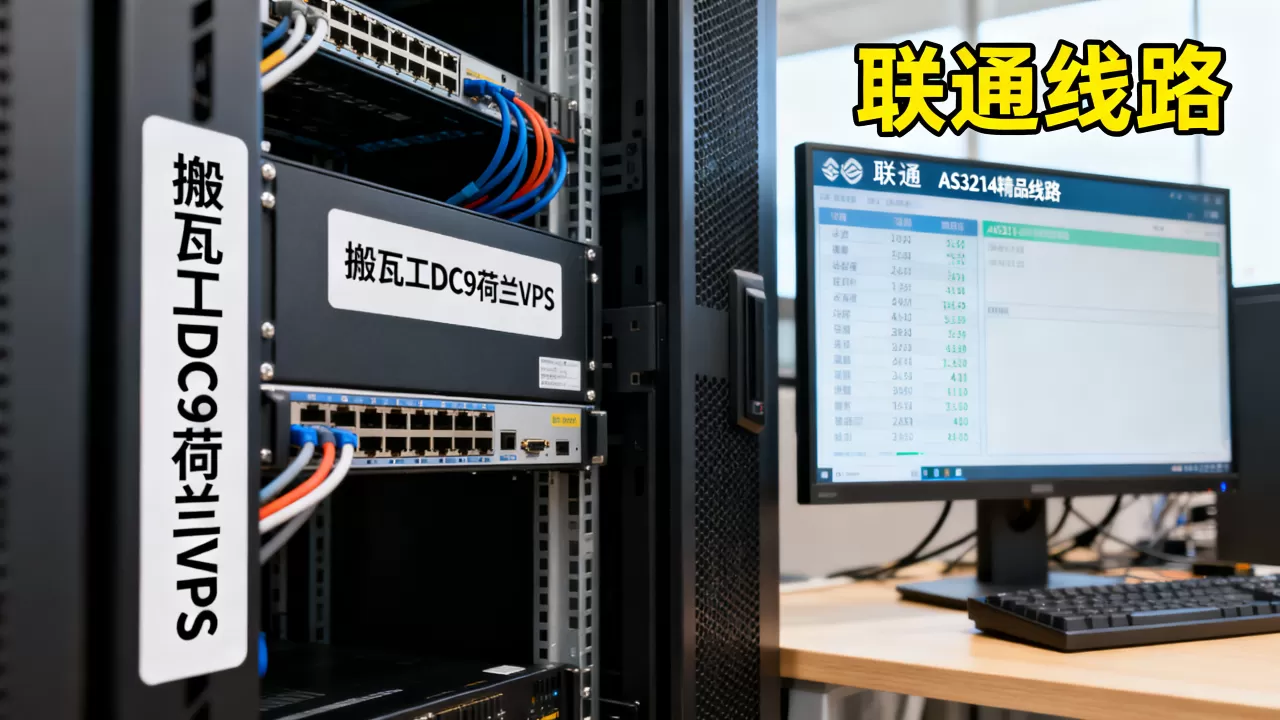 搬瓦工DC9荷兰VPS联通线路好吗?AS3214精品线路延迟高吗 搬瓦工DC9荷兰VPS联通线路好吗?AS3214精品线路延迟高吗