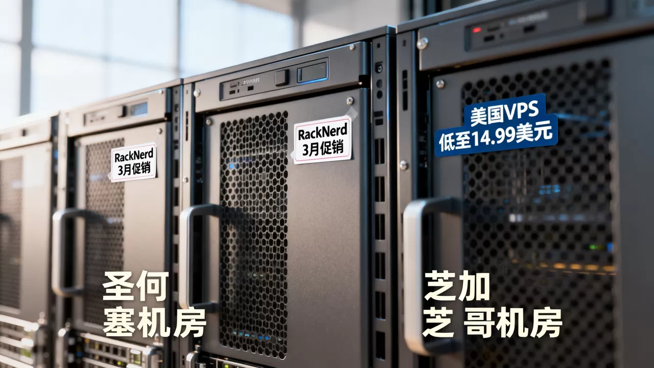 RackNerd3月促销美国VPS低至14.99美元,圣何塞芝加哥机房怎么选 RackNerd3月促销美国VPS低至14.99美元,圣何塞芝加哥机房怎么选