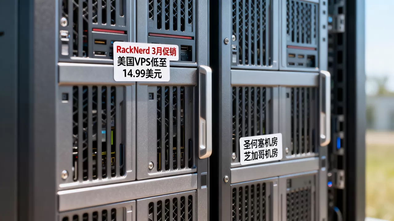 RackNerd3月促销美国VPS低至14.99美元,圣何塞芝加哥机房怎么选 RackNerd3月促销美国VPS低至14.99美元,圣何塞芝加哥机房怎么选