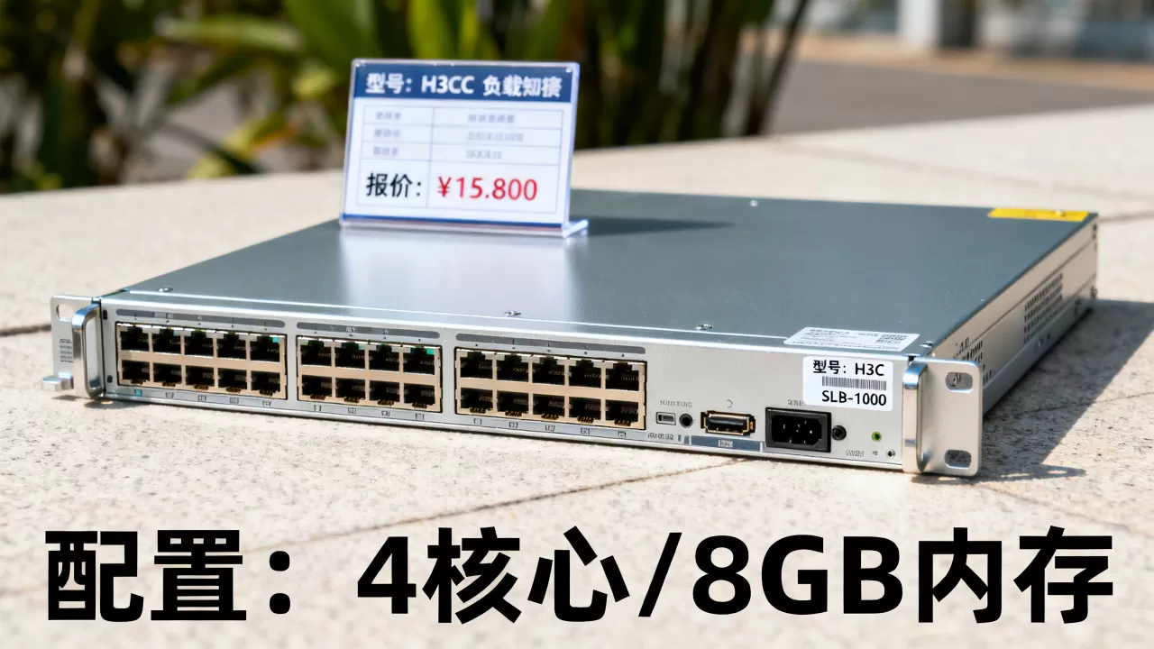 H3C服务器负载均衡多少钱？最新报价及配置方案