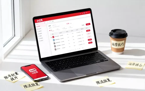 小红书账号权重怎么提升？小红书限流了怎么快速恢复