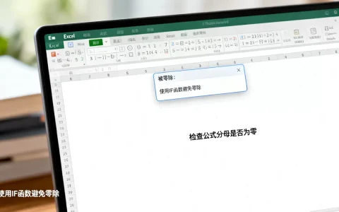 Excel被零除怎么办？excel被零除错误怎么解决