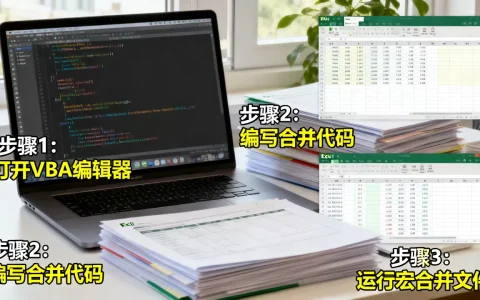 如何用VBA合并多个Excel表格？vba批量合并多个excel文件