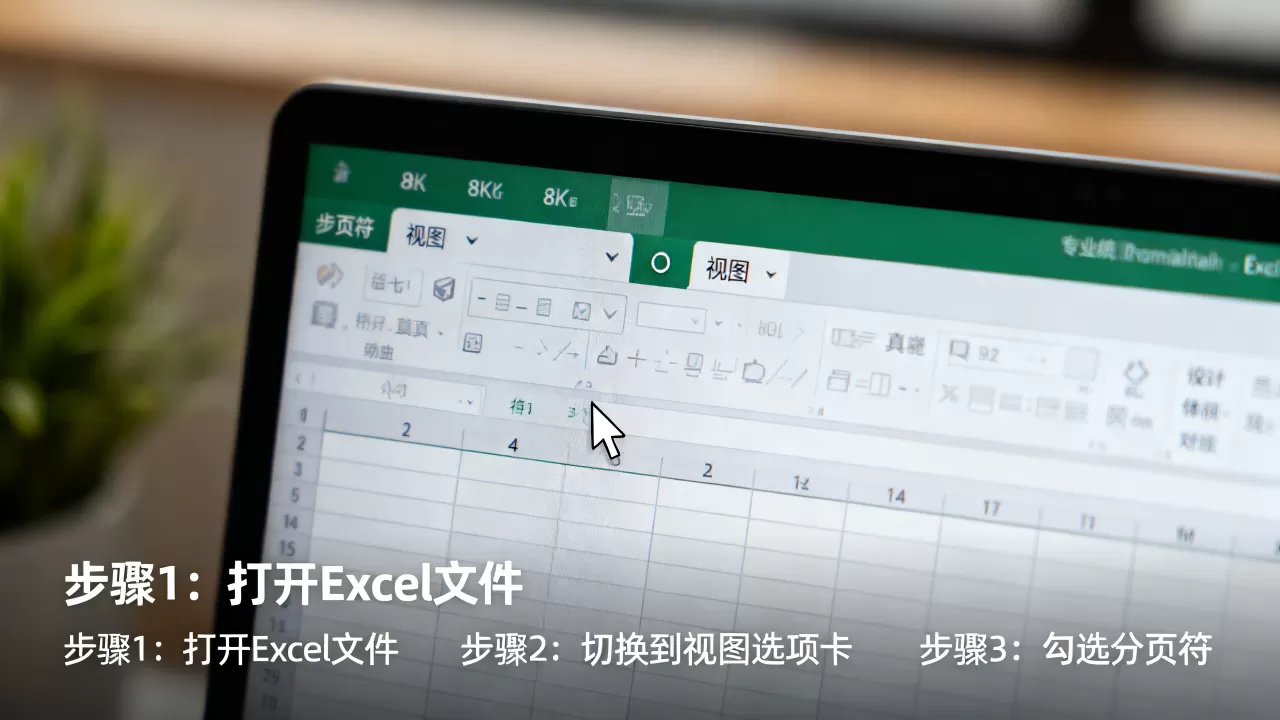 Excel分页符不显示怎么办？如何快速显示打印分页符