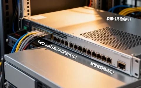 ReCloud日本VPS能跑什么？软银线路稳定吗