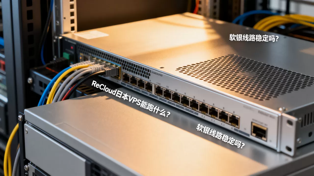 ReCloud日本VPS能跑什么？软银线路稳定吗