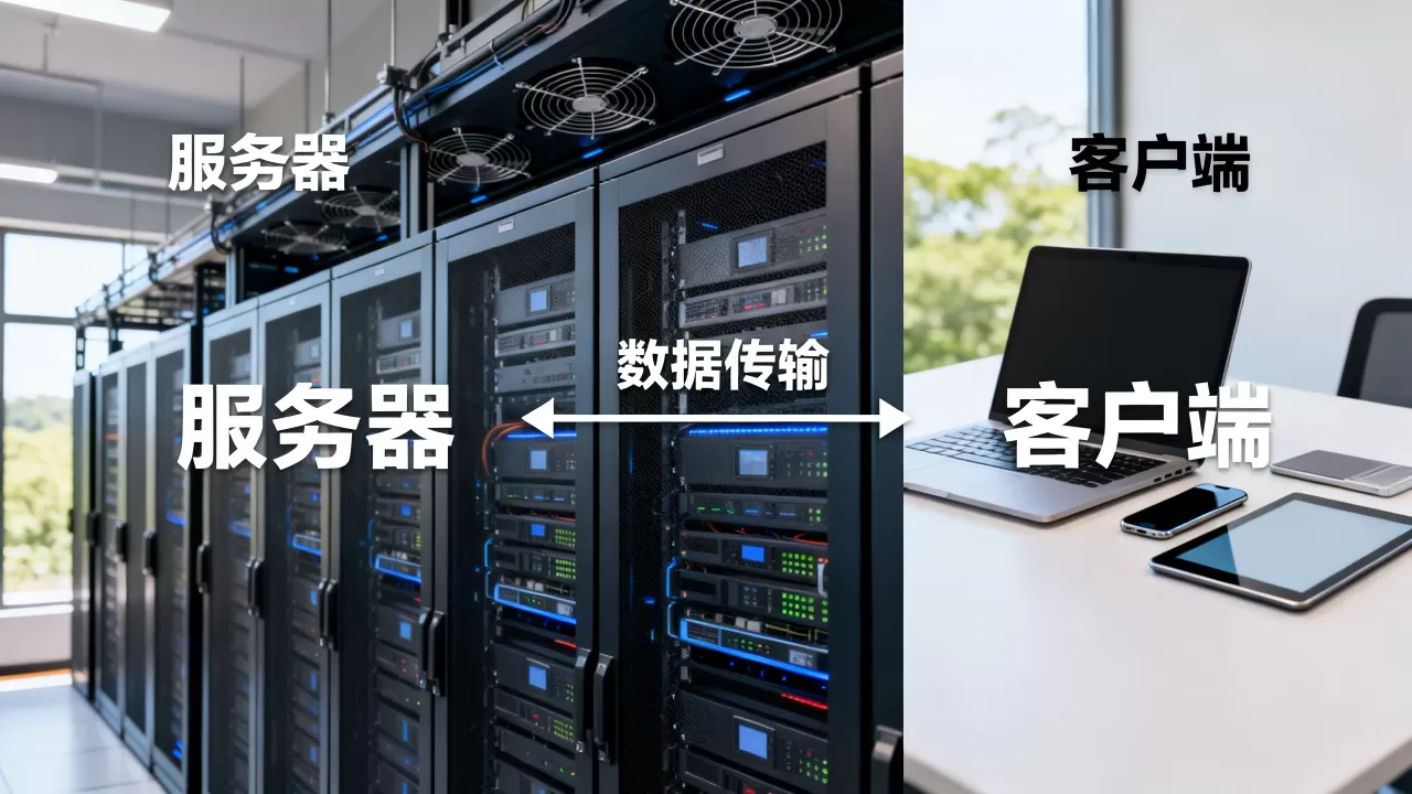服务器与客户端是什么？服务器和客户端的区别是什么