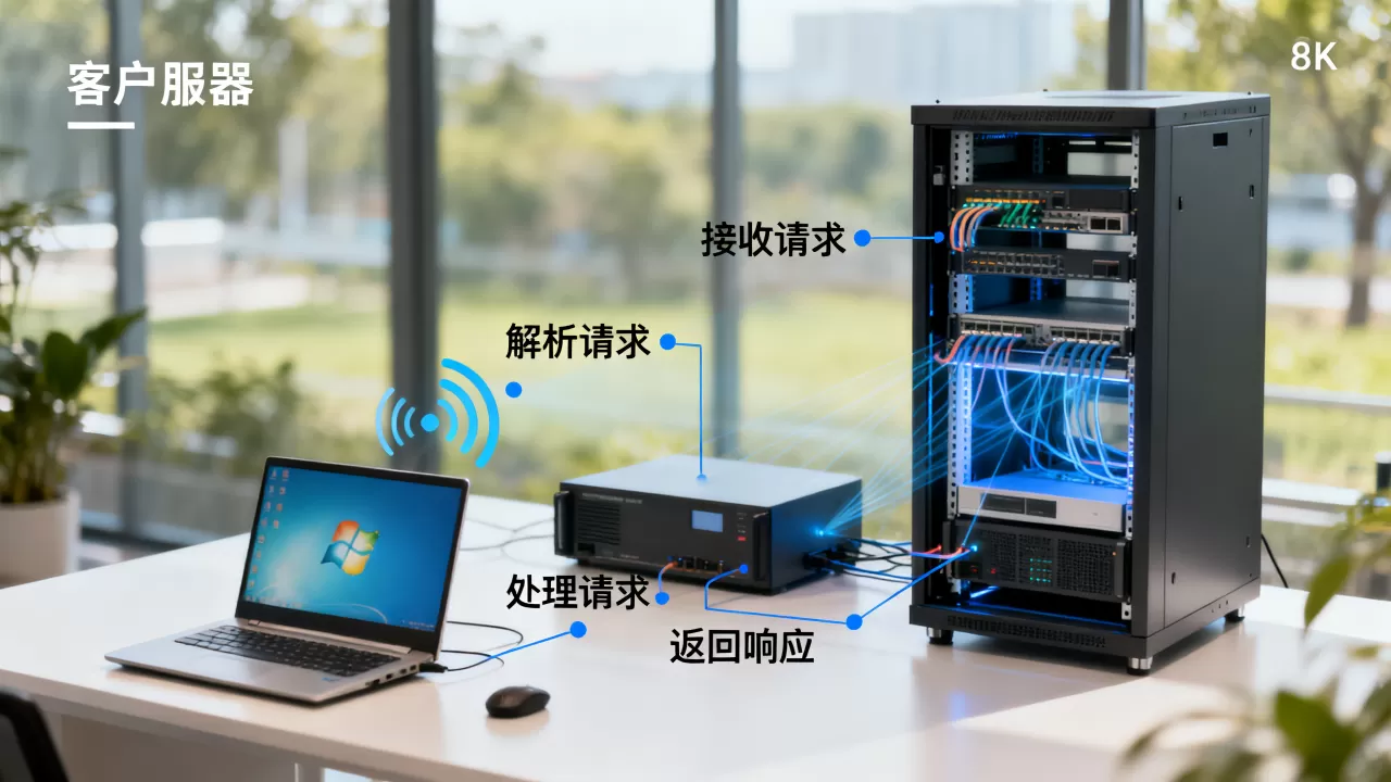 服务器是怎么处理客户端请求的？服务器处理客户端请求流程