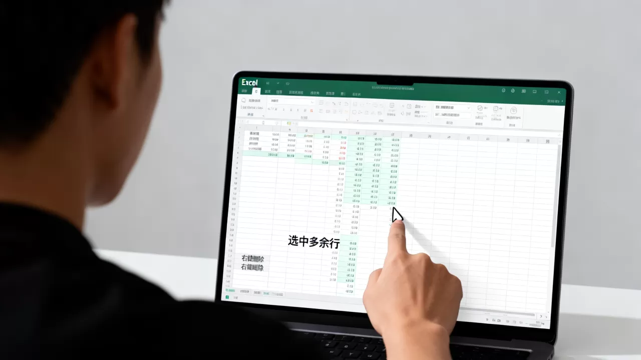 Excel只保留表格怎么操作?如何快速删除多余行 Excel只保留表格怎么操作?如何快速删除多余行