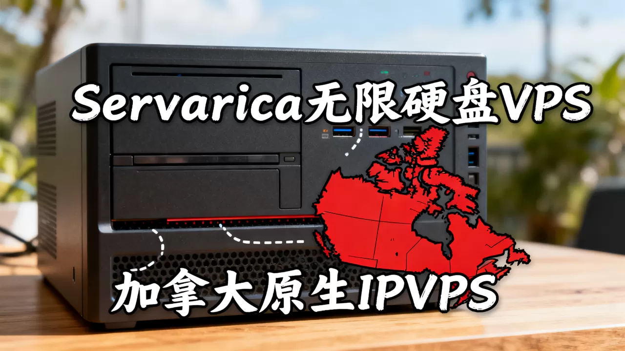 Servarica无限硬盘VPS好用吗,加拿大原生IPVPS推荐 Servarica无限硬盘VPS好用吗,加拿大原生IPVPS推荐
