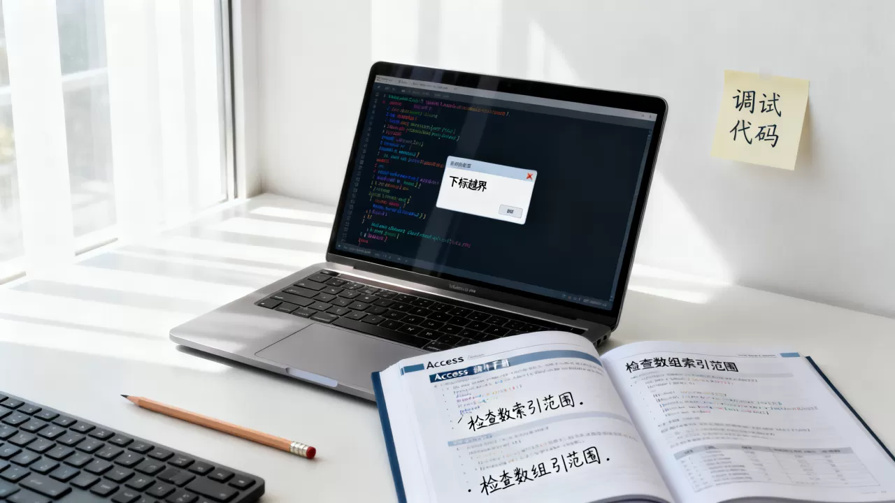Access Excel下标越界怎么办？如何解决access excel下标越界