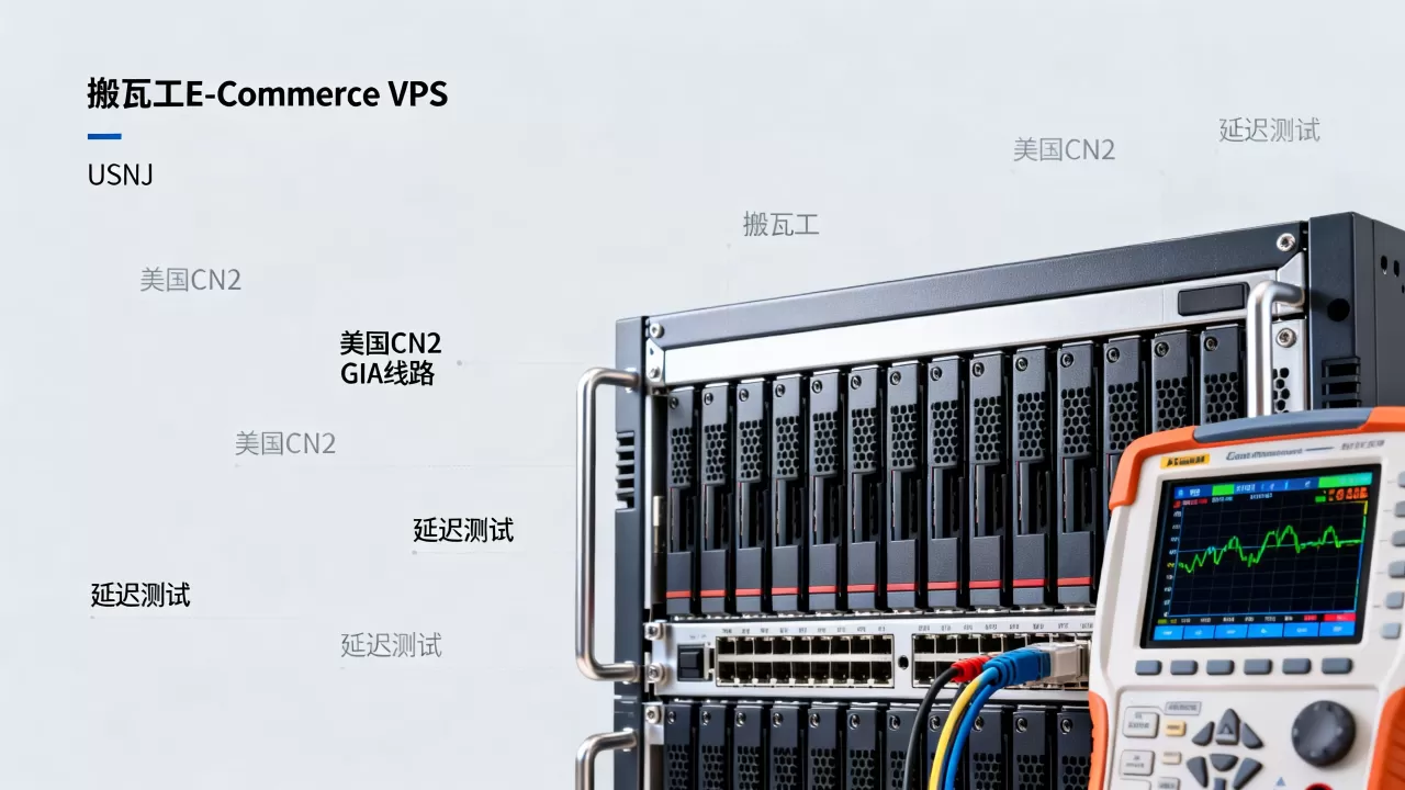 搬瓦工E-Commerce VPS(USNJ)表现如何?美国CN2 GIA线路延迟多少 搬瓦工E-Commerce VPS(USNJ)表现如何?美国CN2 GIA线路延迟多少