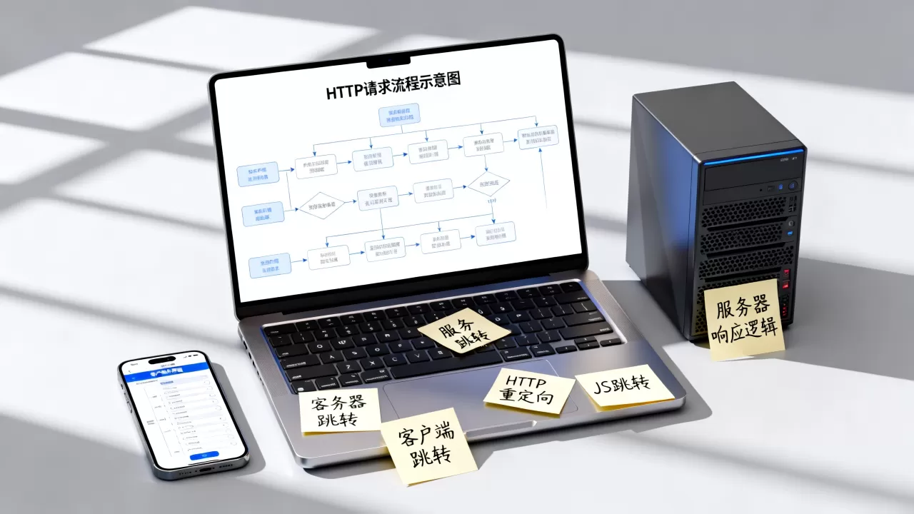 服务器跳转和客户端跳转区别是什么?HTTP重定向与JS跳转哪种更好 服务器跳转和客户端跳转区别是什么?HTTP重定向与JS跳转哪种更好