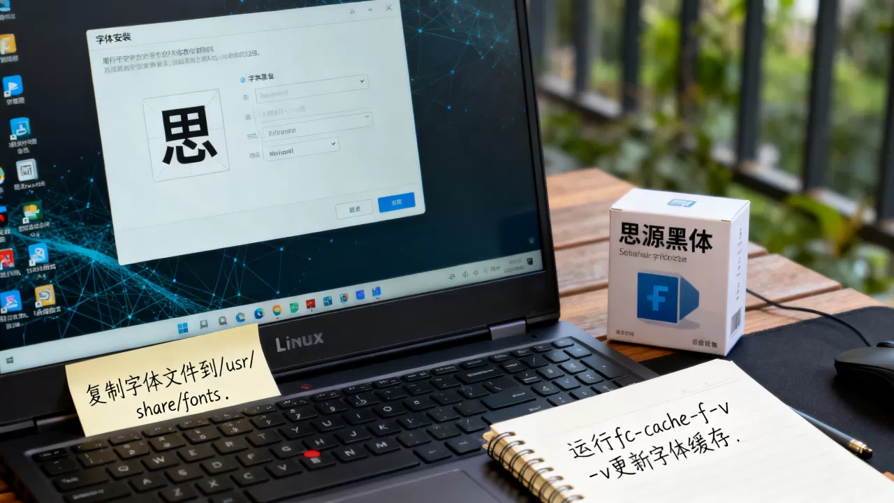 思源黑体linux怎么用?linux系统安装思源黑体字体教程 思源黑体linux怎么用?linux系统安装思源黑体字体教程