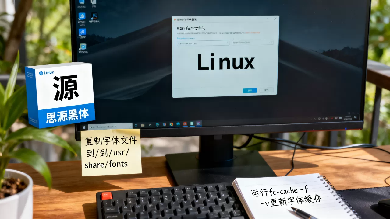 思源黑体linux怎么用?linux系统安装思源黑体字体教程 思源黑体linux怎么用?linux系统安装思源黑体字体教程