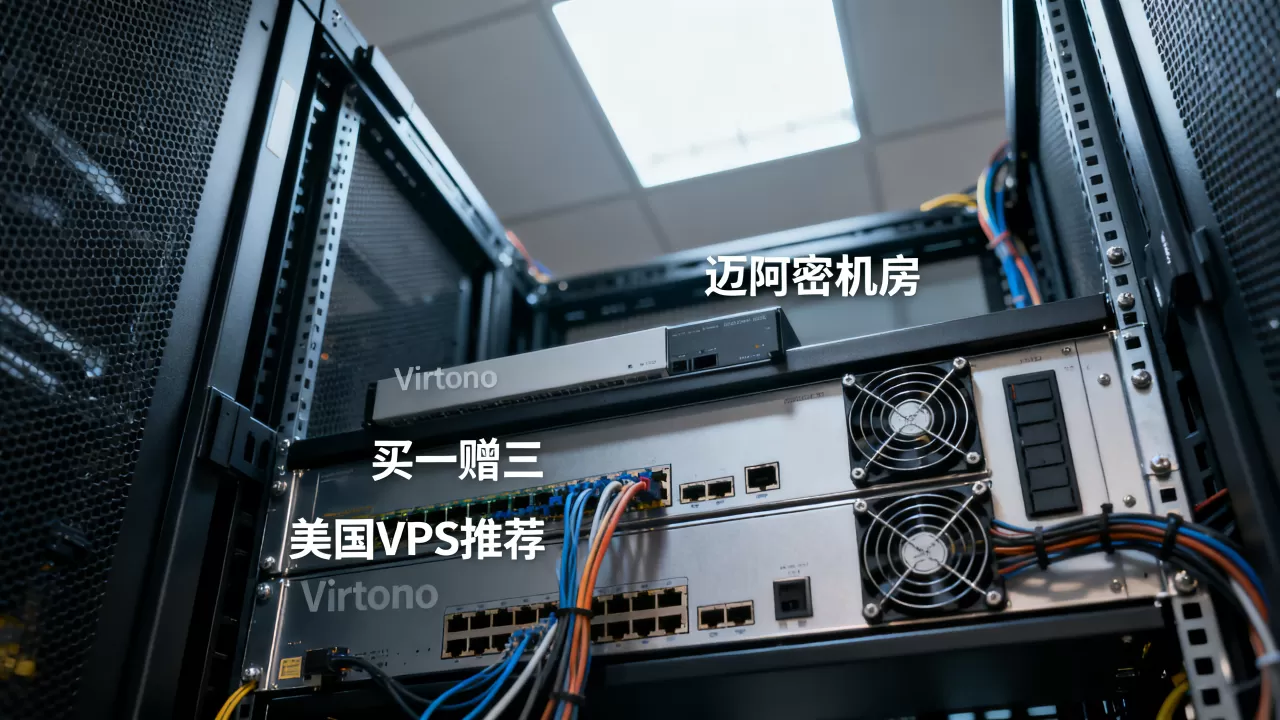 Virtono迈阿密机房买一赠三划算吗？美国VPS推荐