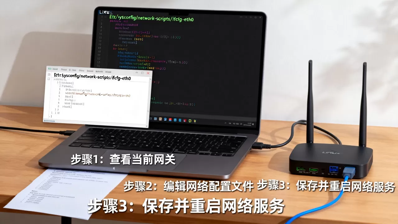 linux如何设置gateway?Linux配置默认网关的详细步骤 linux如何设置gateway?Linux配置默认网关的详细步骤