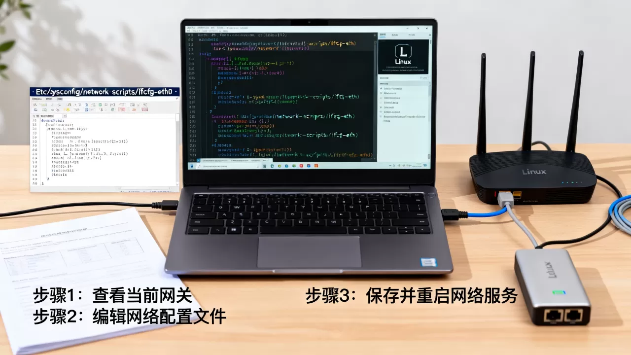 linux如何设置gateway?Linux配置默认网关的详细步骤 linux如何设置gateway?Linux配置默认网关的详细步骤