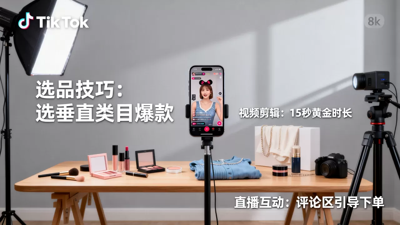 跨境电商TikTok带货怎么做?TikTok带货新手入门教程 跨境电商TikTok带货怎么做?TikTok带货新手入门教程