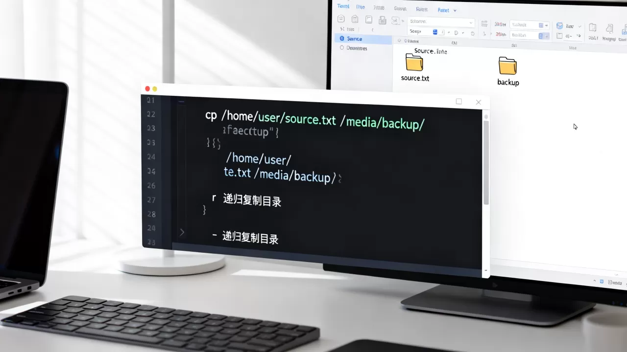 linux cp file命令怎么用？linux复制文件命令详解
